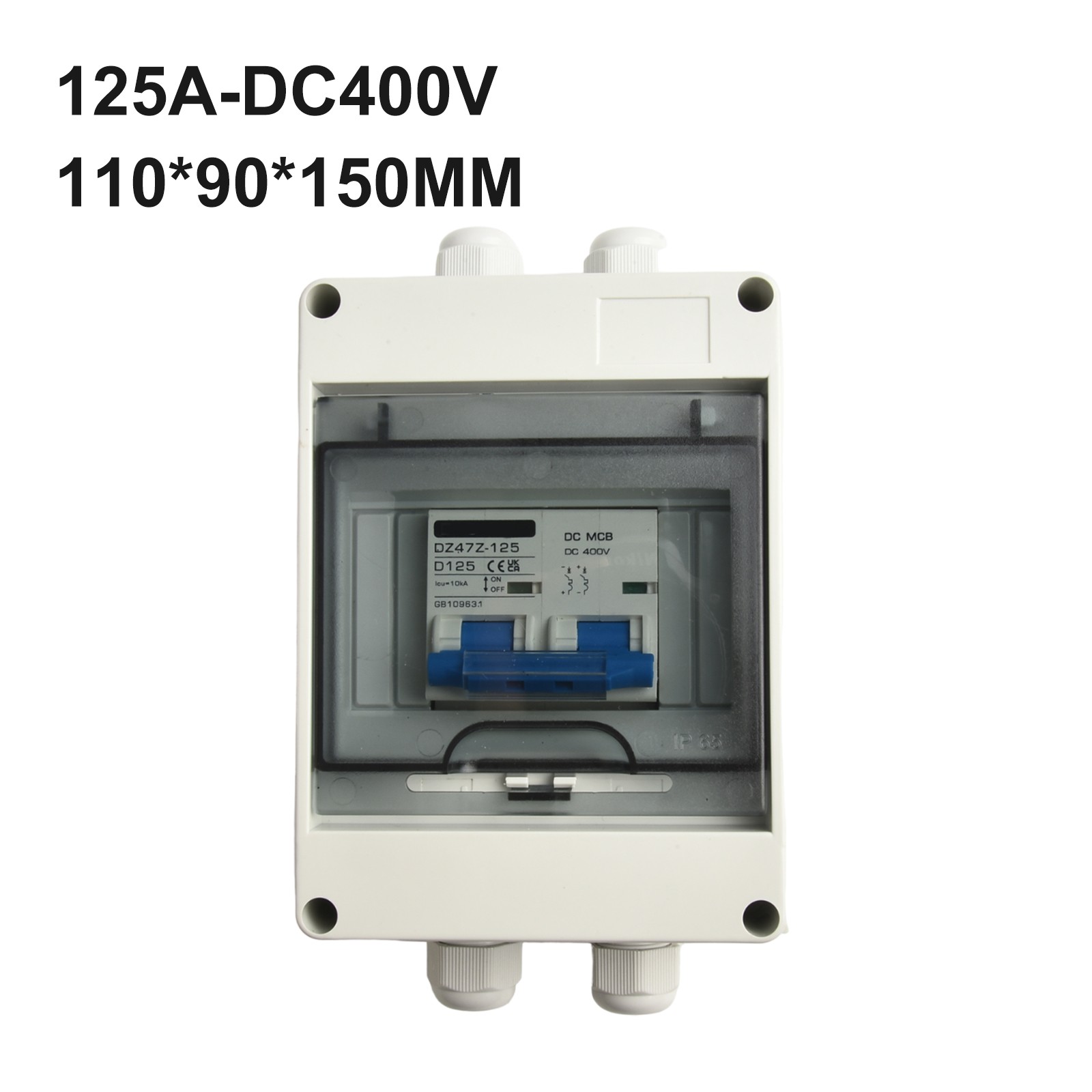 PV Disconnect Box DC400V500V Circuit Breaker Solar Isolator Switch