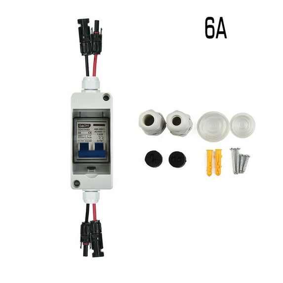 PV Isolator Switch AC 30A IP65 Disconnect Circuit Breaker for Solar Panels