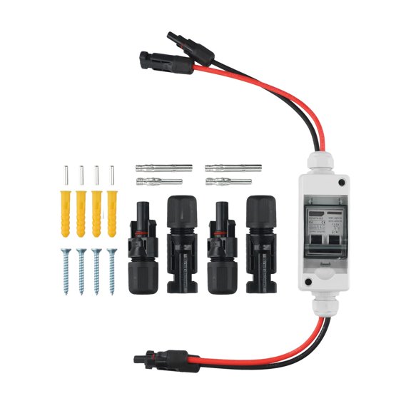 PV Isolator Switch DC/AC 30A IP65 Disconnect Circuit Breaker for Solar Panels likeweier