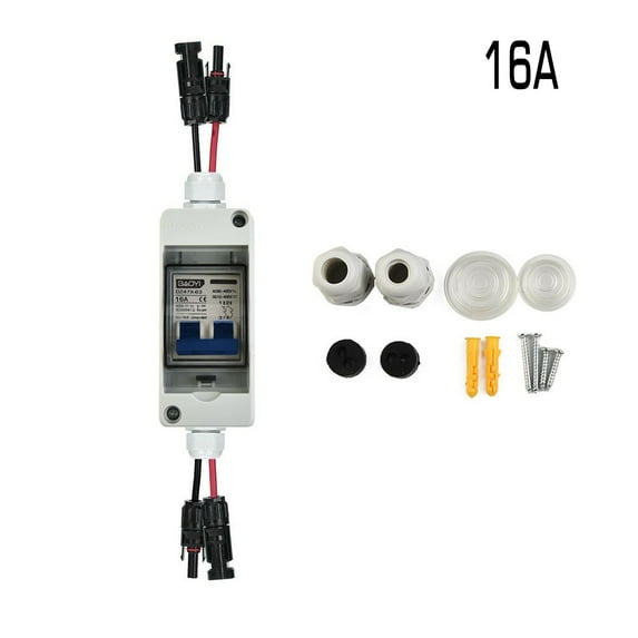 PV Isolator Switch DC/AC 30A IP65 Disconnect Circuit Breaker for Solar Panels