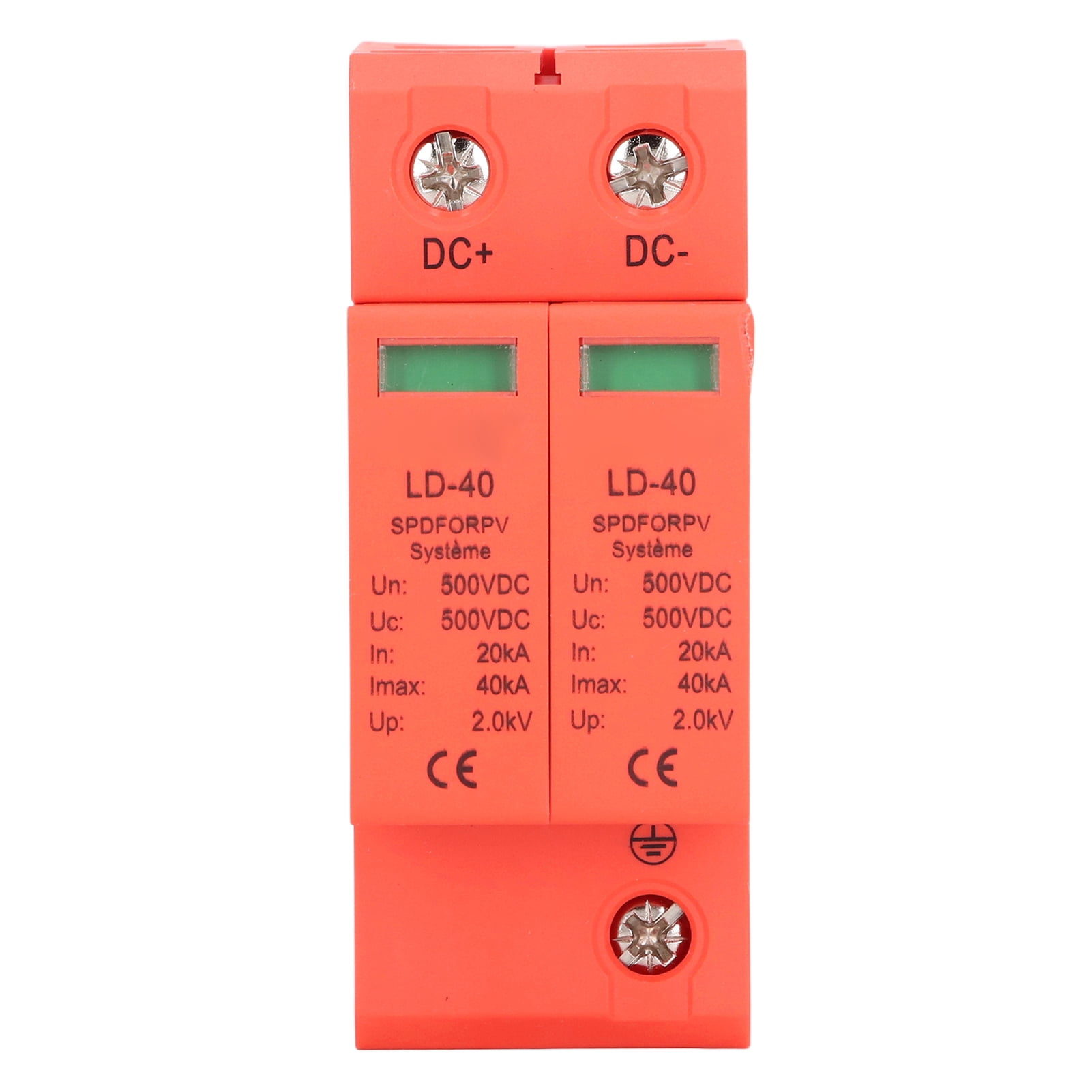 PV Surge Protection Device Photovoltaic Circuit Breaker Protector 2P 20