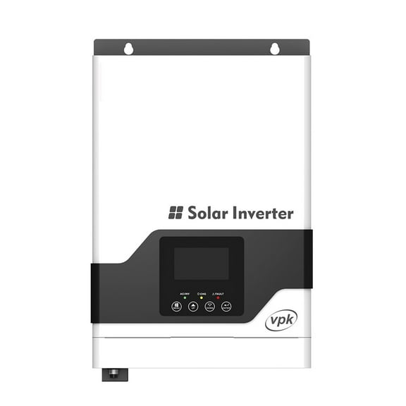 PV1800 VPK 3KW 24V Home Hybrid Solar Inverter 60A Charge Controller High Frequency Small Off Grid Solar System Monitor ,Easy to Operate