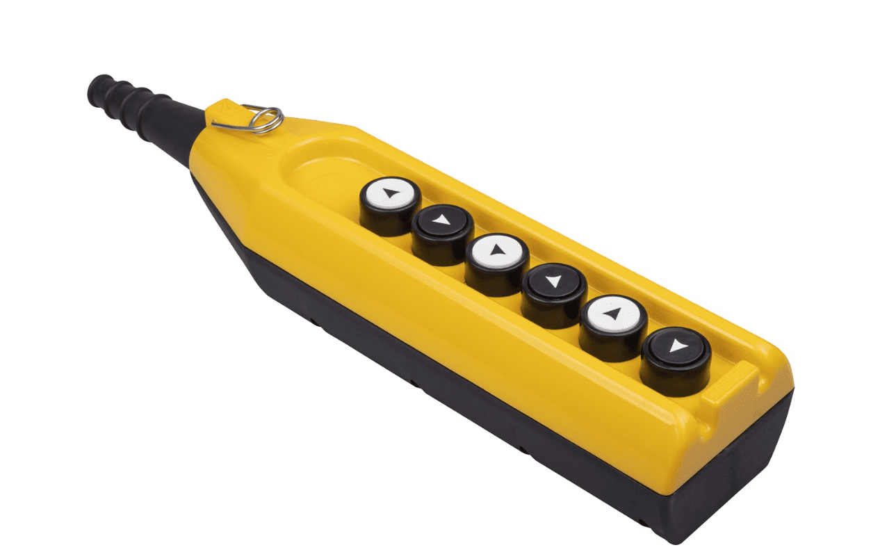 PV6Z222 Pendant Crane Control Station 6 Ways Single SPD