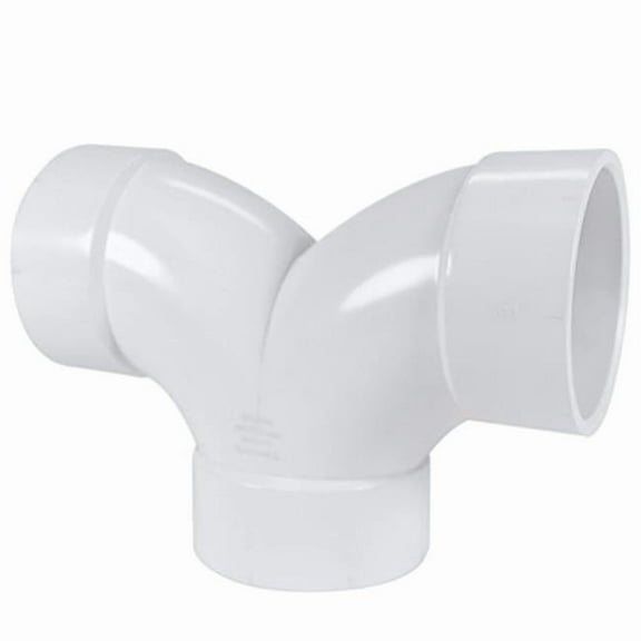 PVC 00327 1000HA 3 in. DWV Double PVC Elbow