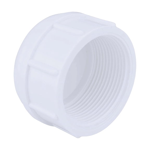 1PC Charlotte Pipe Schedule 40 Threaded PVC Cap