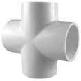 thumbnail image 1 of PVC 02410 1000 1.25 in. Pipe Cross, 1 of 1