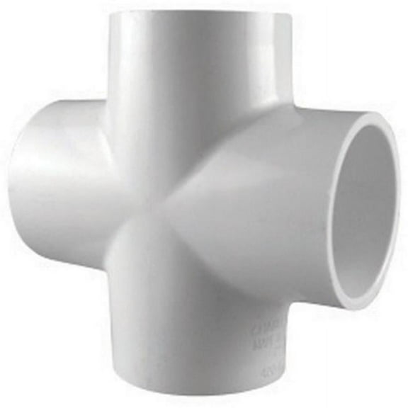 PVC 02410 1200 1.05 in. Pipe Cross