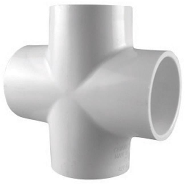PVC 02410 1400 2 in. Pipe Cross - Walmart.com