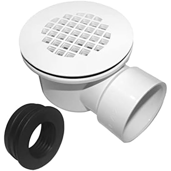 PVC 2''Side Outlet Drain Assemblyfor Low Profile Shower Drain Trap and Shower Base Drain.$$