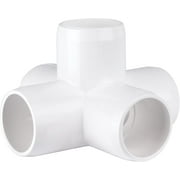 PVC- 5 way X -1" Furniture Grade White