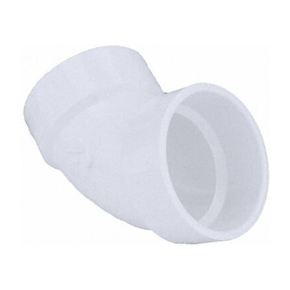 Manufacturer Varies PVC 60 Degree Elbow, Hub, 2 in Pipe Size 1WKE1