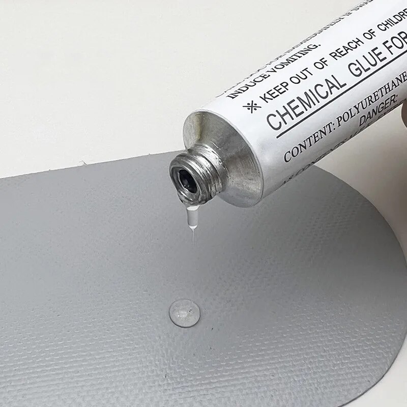 PVC Adhesive Inflatable Boat Repair Glue Puncture Repair Patch Glue Repair Kit Kayak Patches