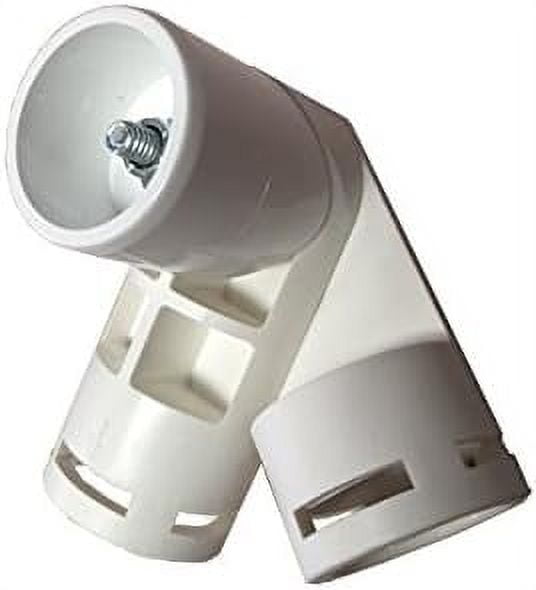 PVC Adjustable joint fitting 1" 3Way (Furniture Grade White