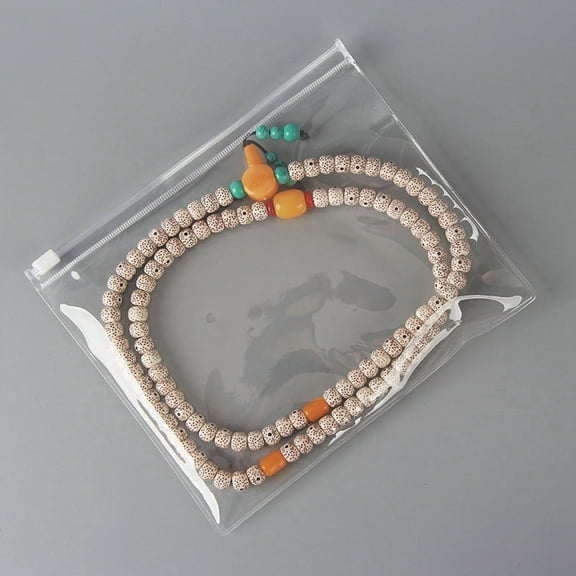 PVC Anti Oxidation Zip Lock Bags Transparent Antitarnish Jewelry Packing Storage Pouch Rectangle Clear 15x18x0.03cm