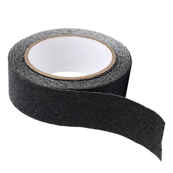 PVC Anti-Slip Traction Tape, High Grip Waterproof Safety Adhesive Strip, Heavy Duty Non-Skid Roll, Durable Surface Tape for Stair, Ramp and Indoor Outdoor Anti-Slip Protection Work,2.5cm*5m
