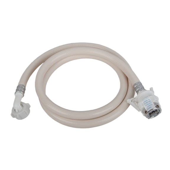PVC Automatic Washer Pipe, Burst Proof Soft Anti Aging Washing Machine Inlet Pipe Universal Fit G3/4 Thread For Replacement