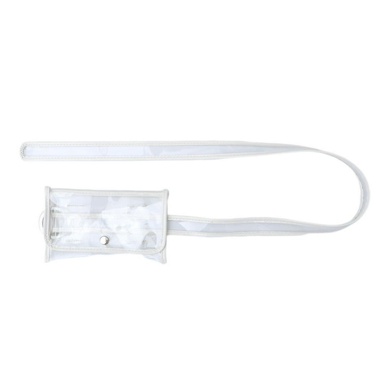 PVC Bag Transparent Mini Bag Mini Bag for Women Women Tote Handbags PVC Mini Bag Miss Adult Unisex Size Small White