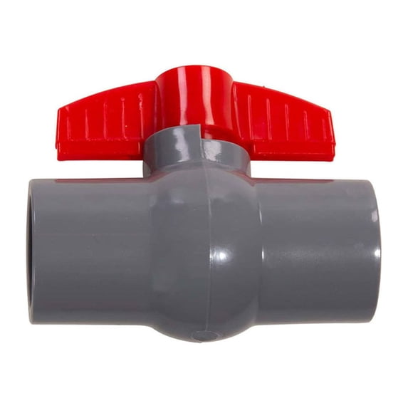 PVC Ball Valve Water Supply Pipe Sliding adhesive socket 32mm