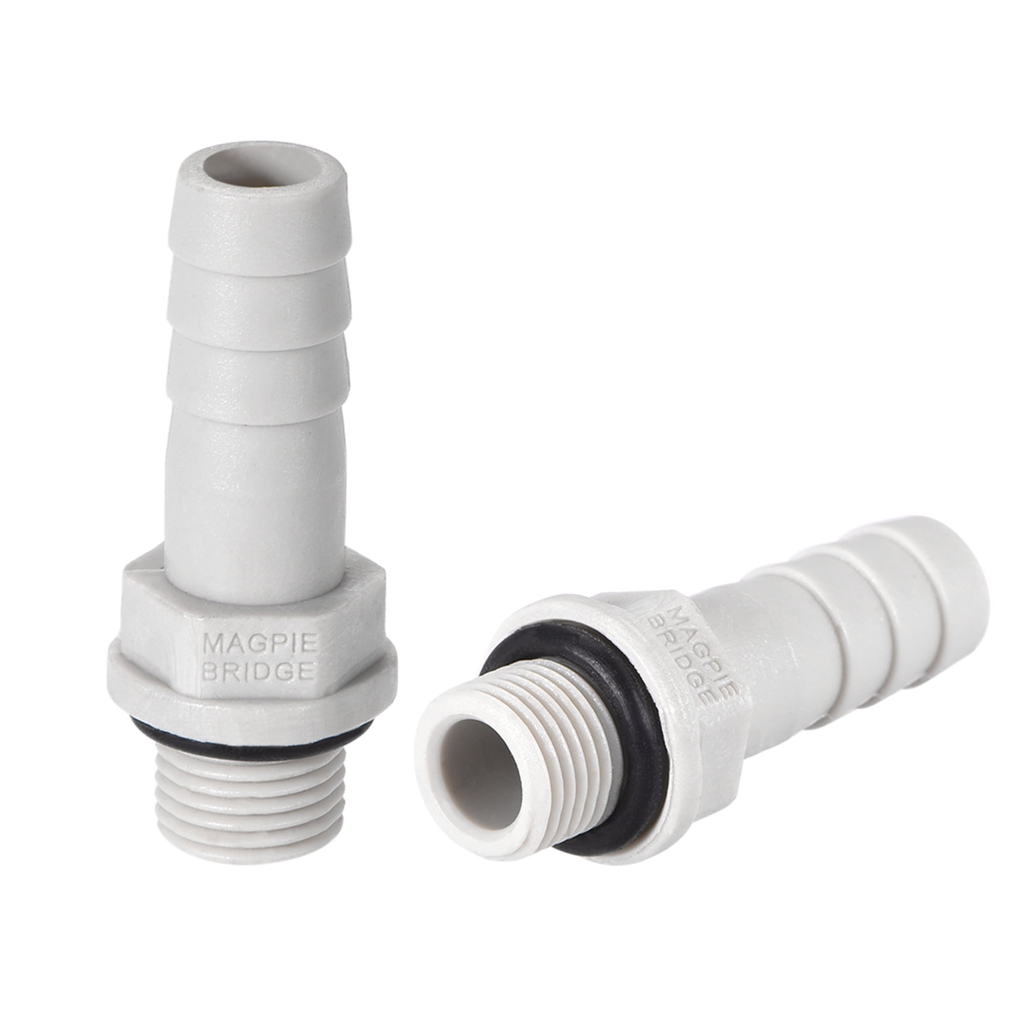 PVC Barb Hose Fittings Connector Adapter 8mm or 5/16" Barbed x 1/8" G