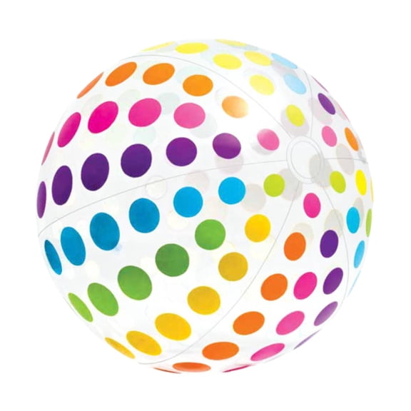 PVC Beach Ball Party Accessories Summer Water Games for Party Pool Holiday Dot