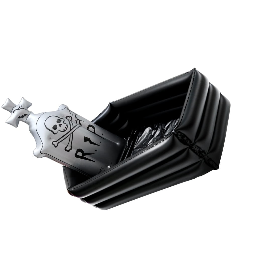 PVC Beverage Coolers With Eerie Tombstone Design For Outdoor Gatherings