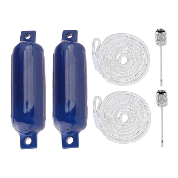 PVC Boat Fend Anti Collision Bumpers Heavy Duty PVC Boat Bumpers Simple to Use for Safe Docking of Yachts & Canoes