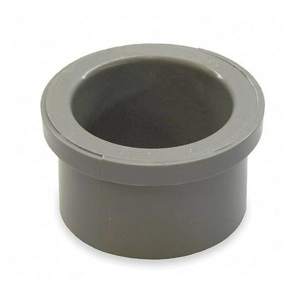 PVC Box Adapter 2-1/2 Inch - Schedule 40/80 Conduit Fitting, UL Listed, Electrical Conduit Connector, PVC Adapter for Conduit, 1-19/20 Inch Length