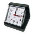 thumbnail image 1 of PVC Box-shaped Alarm Clock with Large Display, Black & White, Battery Operated (Size 5 Not Included), Desktop or Travel Use, 1 of 8