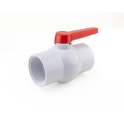 URA WATER - PVC Shut-Off Ball Valve 3" - 150 psi - Schedule 40 - Threaded 2-Pack