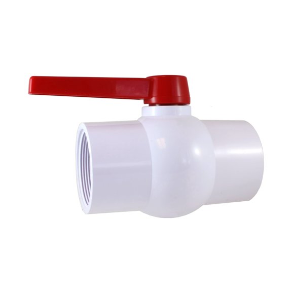 PVC COMPACT BALL VALVE 3 " - Threaded - Sanipro - (Pack of 2)