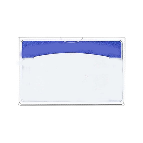PVC Card Protector Sleeve for Social Security Card and Driver's License - Transparent, Waterproof ID Protection A