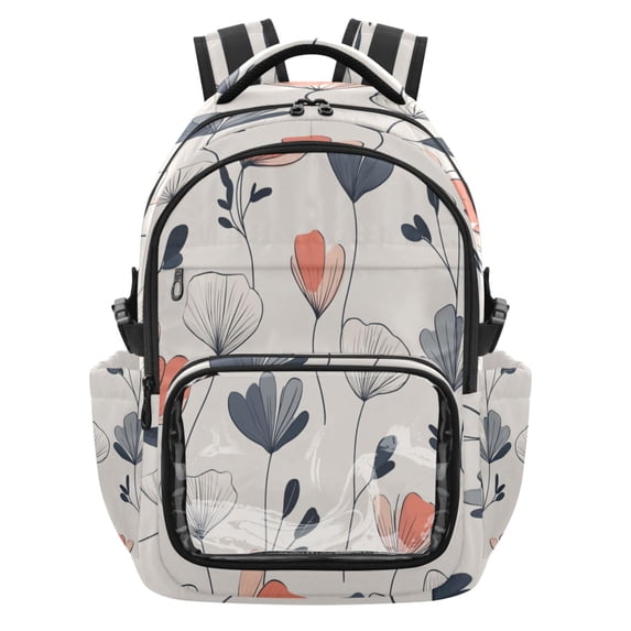 Pvc Work Backpack PVC Casual Backpack 25L Daypack with Laptop Compartment Lightweight ...
