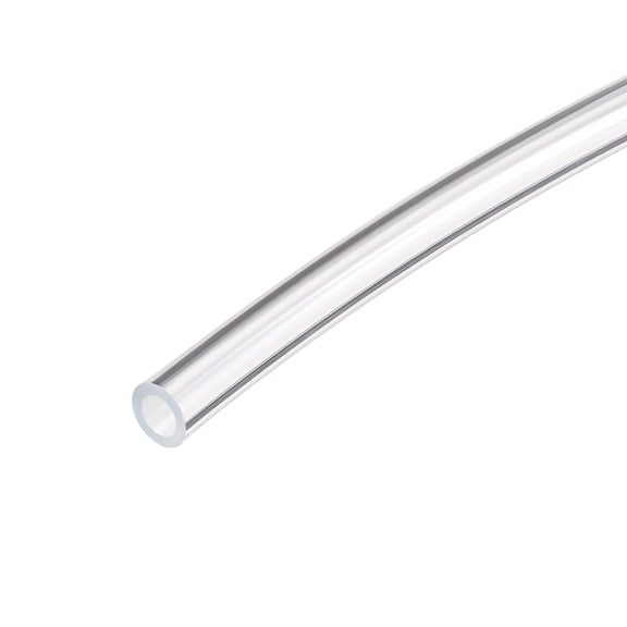 Uxcell Vinyl Tubing Flexible Water Pipe Plastic Transparent 1Pcs 0.2''x0.28''