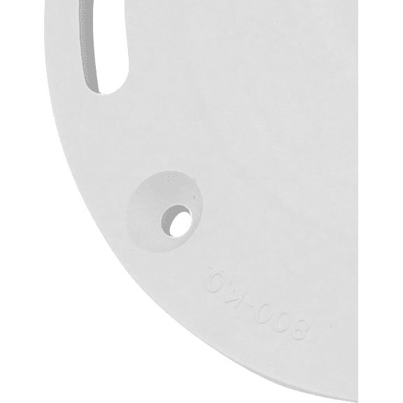 PVC Closet Flange with Knockout - Single Pack Residential Use, Standard Application