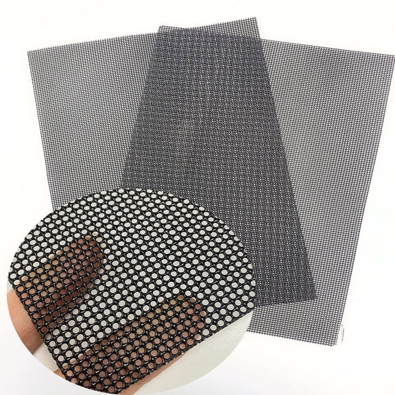 PVC Coated Stainless Steel Mesh, Woven Wire Mesh Screen for Vent, Cage, Cabinets, Security Guard Garden Screen