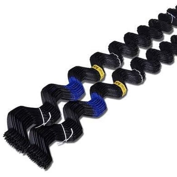 PVC Coated Wiggle Spring Wire for Greenhouse, Greenhouse Wiggle Spring Wire for Plastic Poly Film and Shade Cloth Attachment, wire only, no channel 6.6 Feet long, 20 Pieces (20)