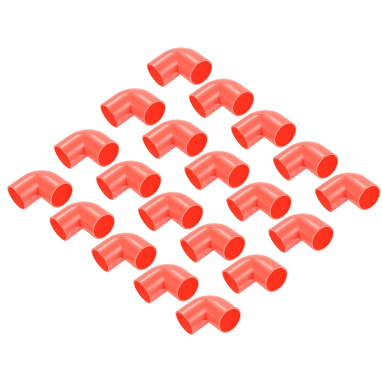 PVC Conduit Coupler 90 Degree Elbow Pipe Fittings 20 mm Red Change