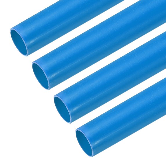 Conduit Pipe Blue Straight Tube 20mm Terminating Hose Electrical Conduit Pack of 4