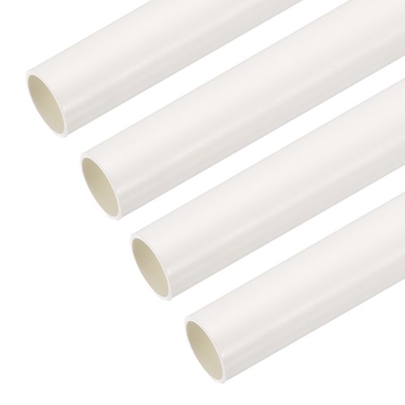 Conduit Pipes White Straight Tubes 16mm Conduit Pack of 4