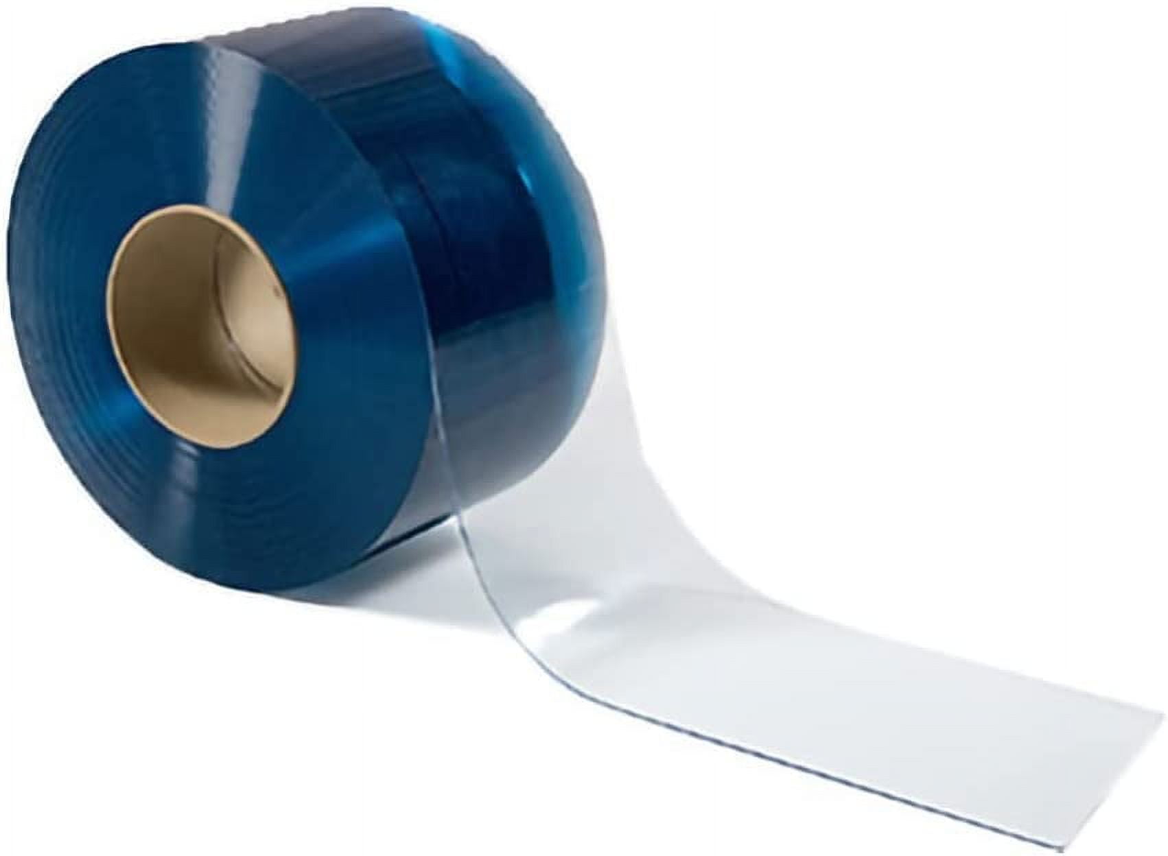 PVC Curtain Door Bulk Roll Standard Smooth Clear Size 12" Wide x .120