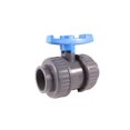 thumbnail image 1 of PVC DOUBLE UNION BALL VALVE 1" - Socket - Sanipro - (Pack of 12), 1 of 3