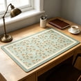 thumbnail image 1 of PVC Desk Pad, Waterproof Non Slip Leather Feel Table Mat, Large Size Writing Gaming Desktop Protector, Durable Stain Resistant Mat, Practical Accessory for Office, Home Study Computer Desktop Use, D, 1 of 6