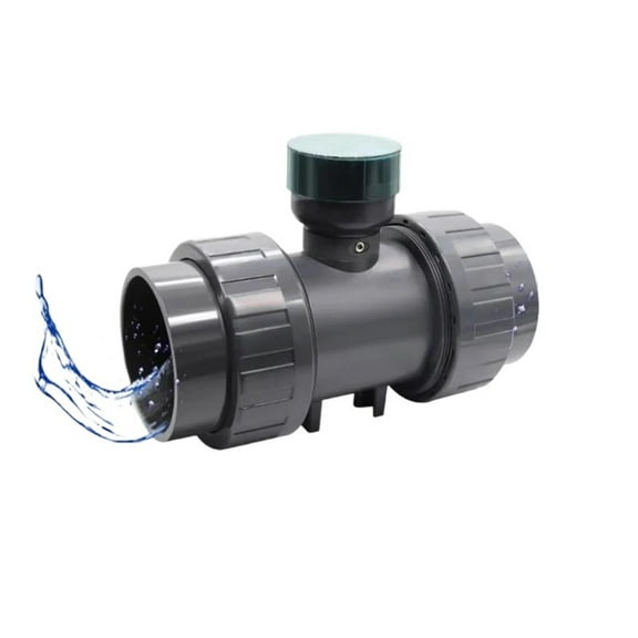 PVC Digital Water Flow Meter with LCD Display RS485 Output Acid Alkaline Resistant Pipe Sensor for Irrigation ,Clear Reading