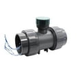 thumbnail image 1 of PVC Digital Water Flow Meter with LCD Display RS485 Output Acid Alkaline Resistant Pipe Sensor for Irrigation ,Durable Brass Construction, 1 of 7