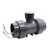 PVC Digital Water Flow Meter with LCD Display RS485 Output Acid Alkaline Resistant Pipe Sensor for Irrigation