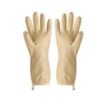 thumbnail image 1 of PVC Dishwashing Gloves Heavy Duty Waterproof Rubber - Insulated Fleece Lining Kitchen Cleaning Gloves with Elastic Cuff, 1 of 6