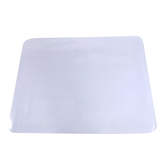 PVC Dull Polish Chairmat Protection Floor Mat 90x120x0.15cm Rectangular
