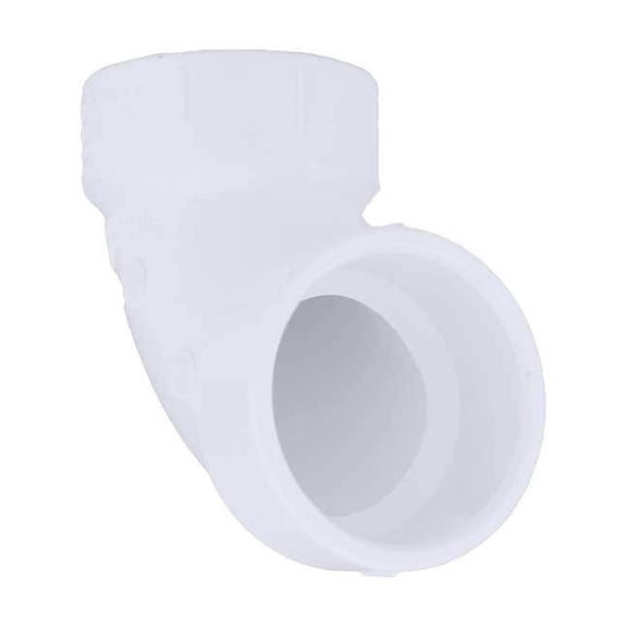 Manufacturer Varies PVC Elbow, 90 Degrees, Hub, 8 in Pipe Size 06131