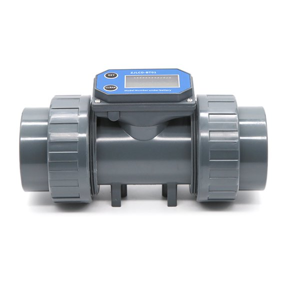 PVC Electronic Flowmeter Suitable For Accurate Liquid Measurement In Irrigation And Methanol Water Purification Systems