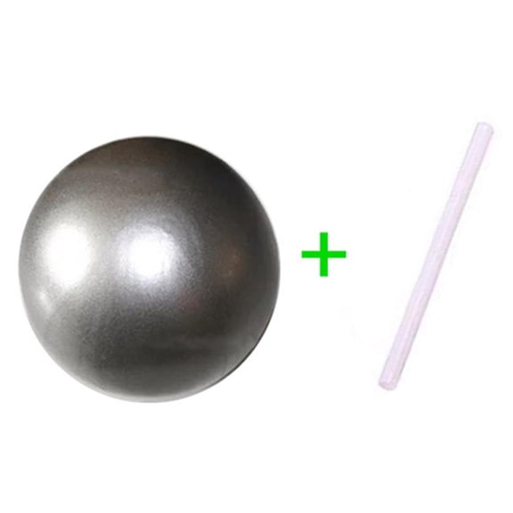 PVC Exercise Ball, 25cm (9.85 Inch) Mini Fitness Ball for Yoga & Pilates, 100kg Load Capacity
